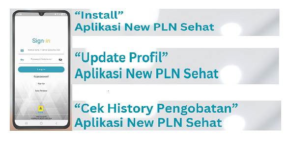 Update Aplikasi PLN SEHAT
